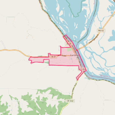 Map of Lansing