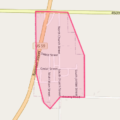 Map of Larrabee