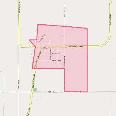 Map of Ledyard