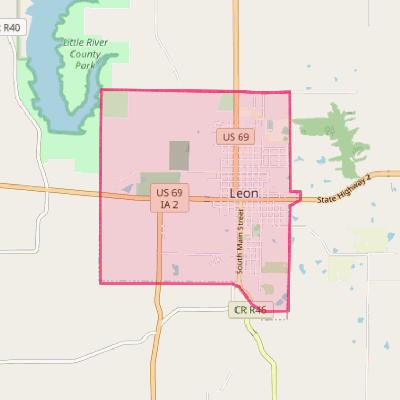 Map of Leon