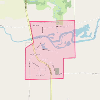 Map of Linn Grove