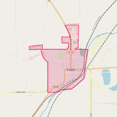 Map of Logan