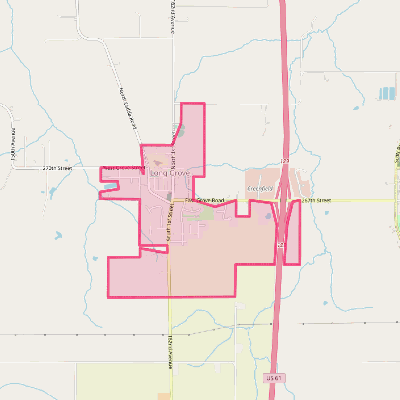 Map of Long Grove