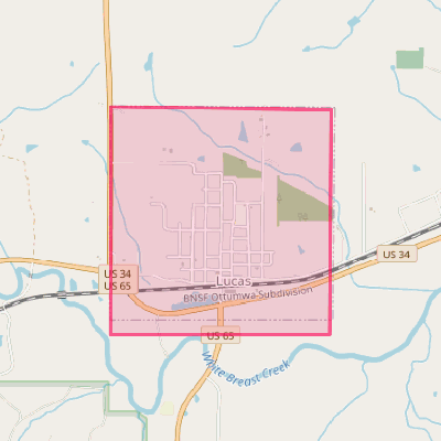 Map of Lucas