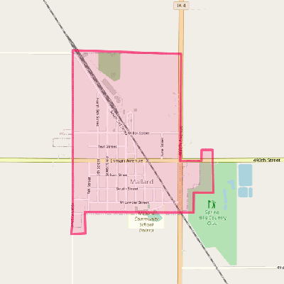 Map of Mallard