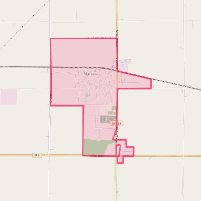 Map of Marcus