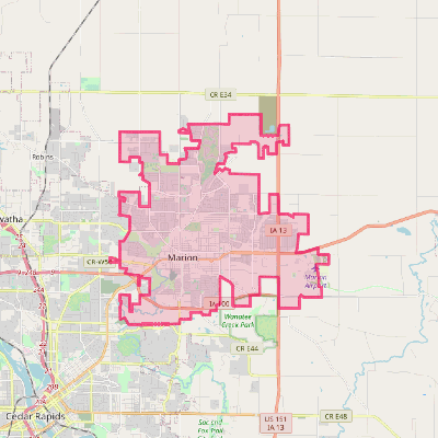 Map of Marion