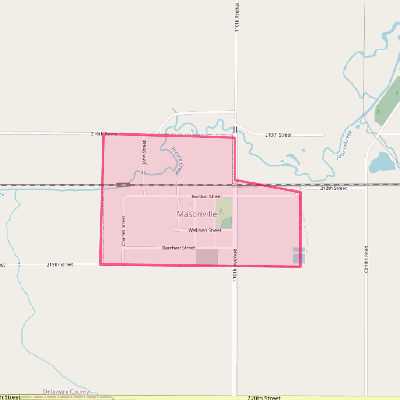 Map of Masonville