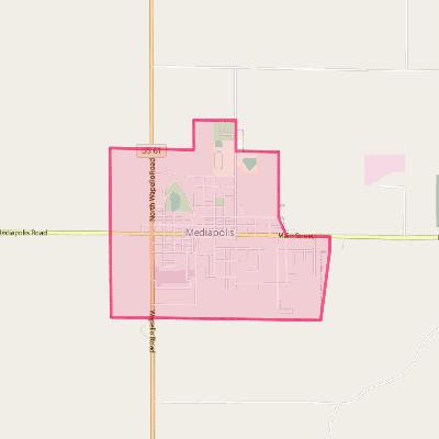 Map of Mediapolis