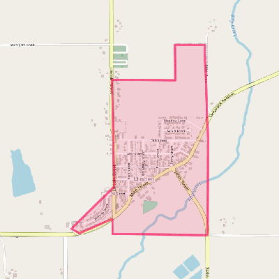 Map of Minden