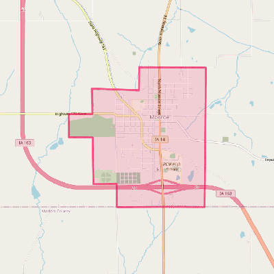 Map of Monroe