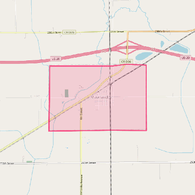 Map of Moorland