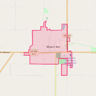 Map of Mount Ayr