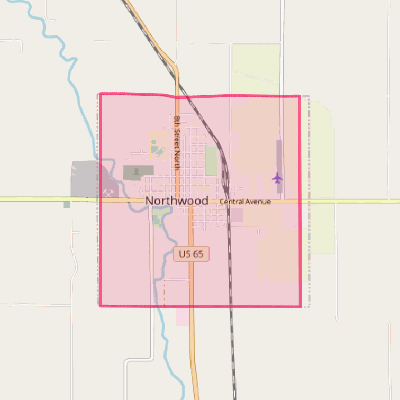 Map of Northwood