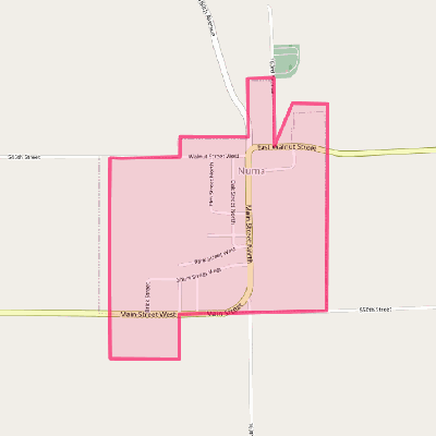 Map of Numa