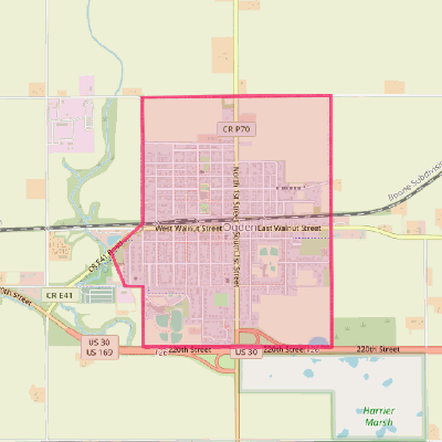 Map of Ogden