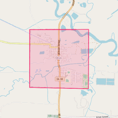 Map of Olin