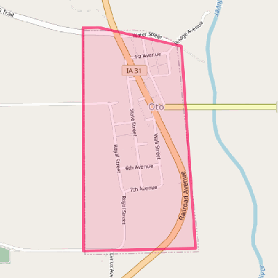 Map of Oto