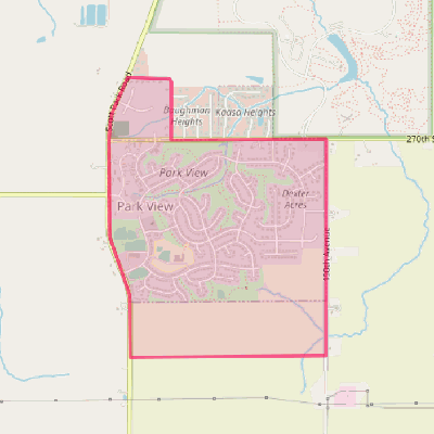 Map of Park View