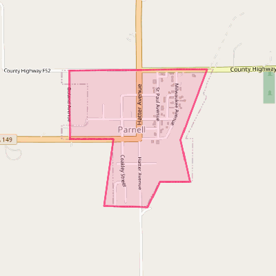 Map of Parnell