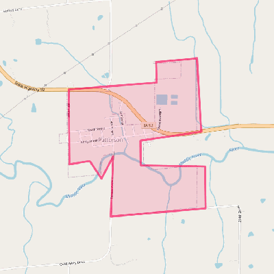 Map of Patterson