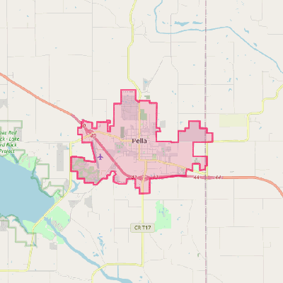 Map of Pella