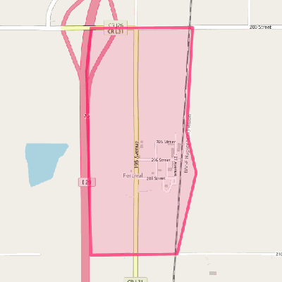 Map of Percival