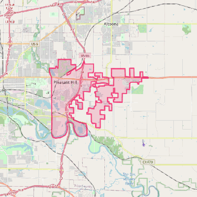 Map of Pleasant Hill