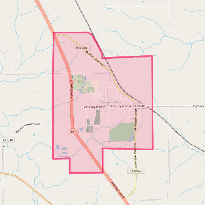 Map of Pleasantville