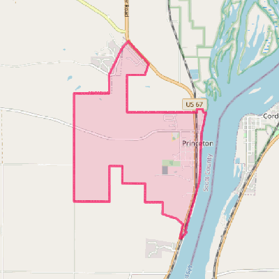 Map of Princeton