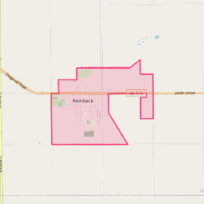 Map of Reinbeck