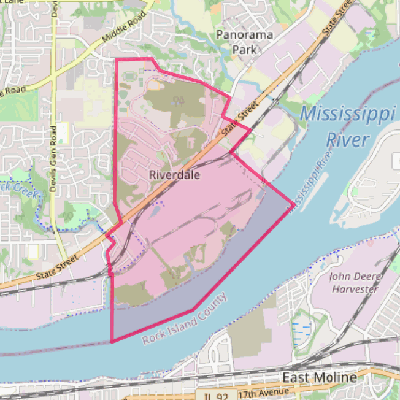 Map of Riverdale