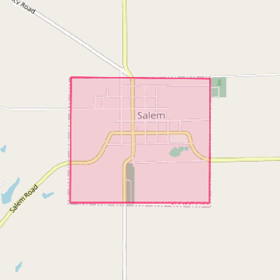 Map of Salem