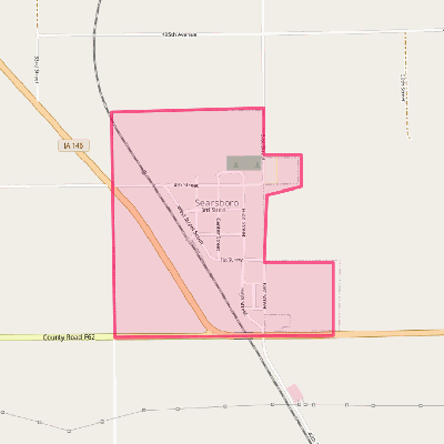 Map of Searsboro