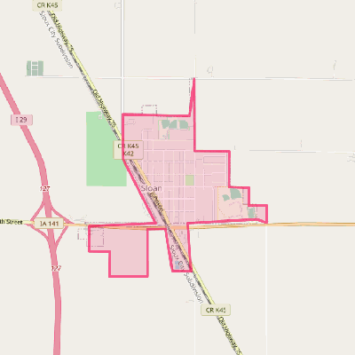 Map of Sloan