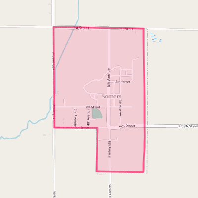 Map of Somers