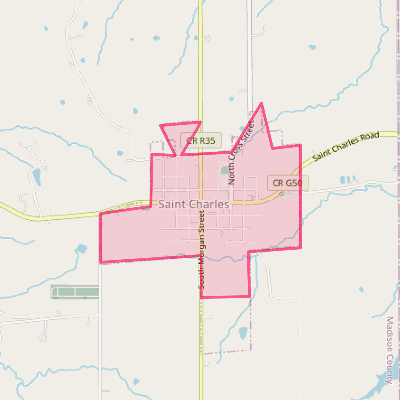Map of St. Charles