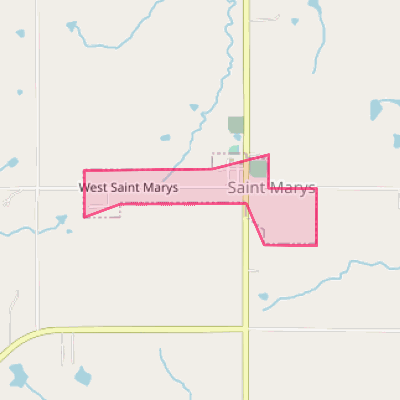 Map of St. Marys