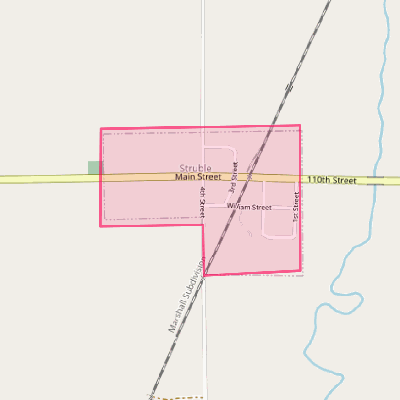 Map of Struble