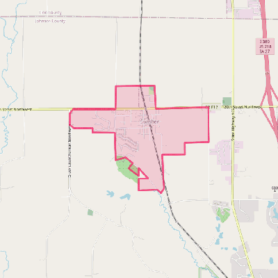 Map of Swisher