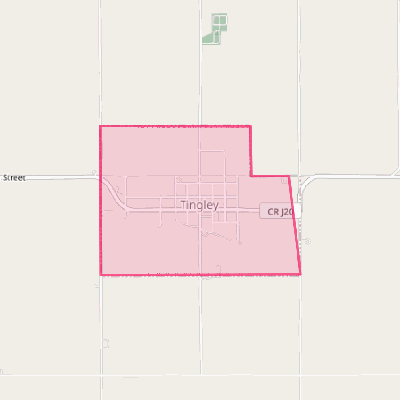 Map of Tingley