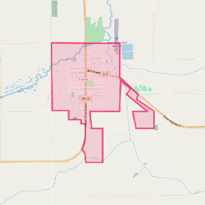 Map of Traer