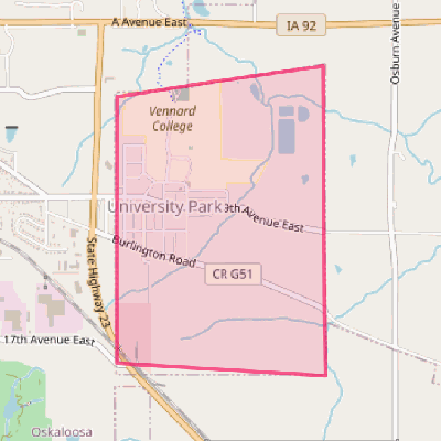 Map of University Park