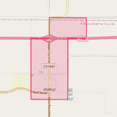 Map of Walnut