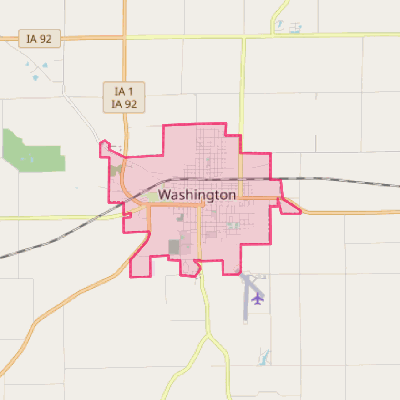 Map of Washington