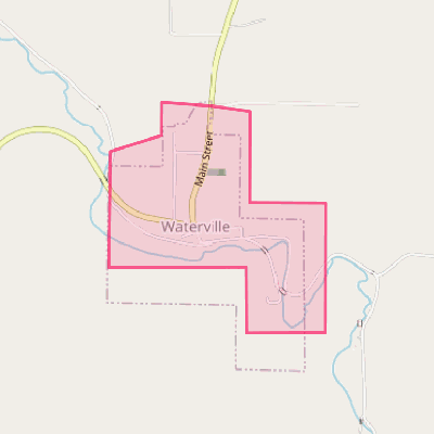 Map of Waterville