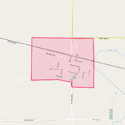 Map of Whittemore