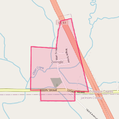 Map of Zwingle