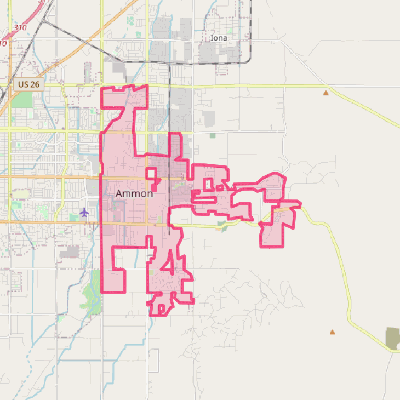 Map of Ammon