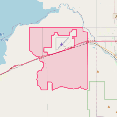 Map of Arbon Valley